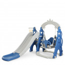 Детская горка-качель Bambi CASTLE-4 (grey/blue) Детская горка-качель Bambi CASTLE-4 (grey/blue)